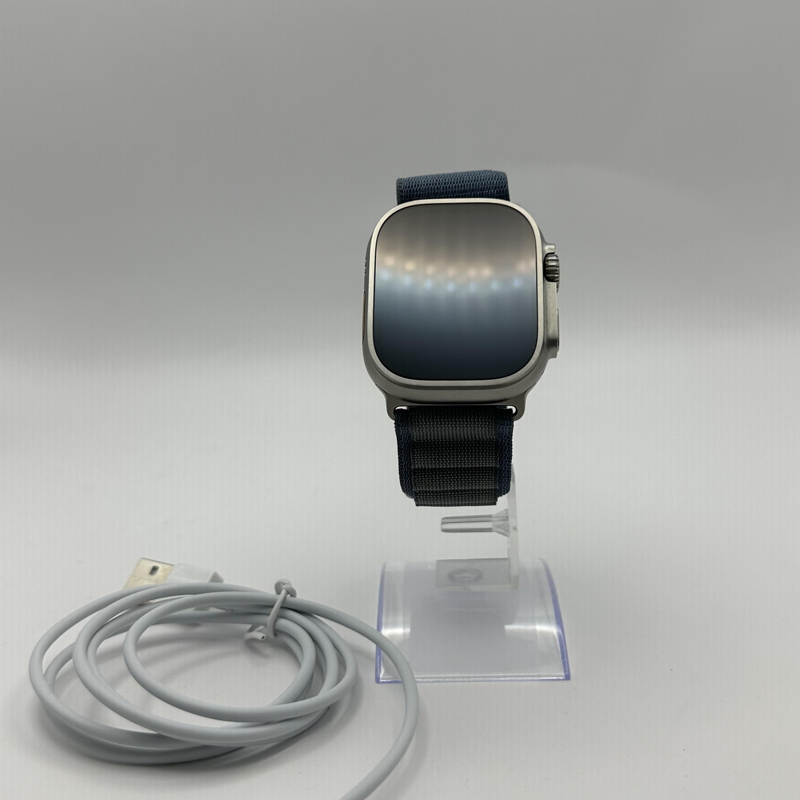Apple Watch (Ultra 2) 49mm Titanium w/ Blue Alpine Loop (LTE) - Excellent Cond.-image