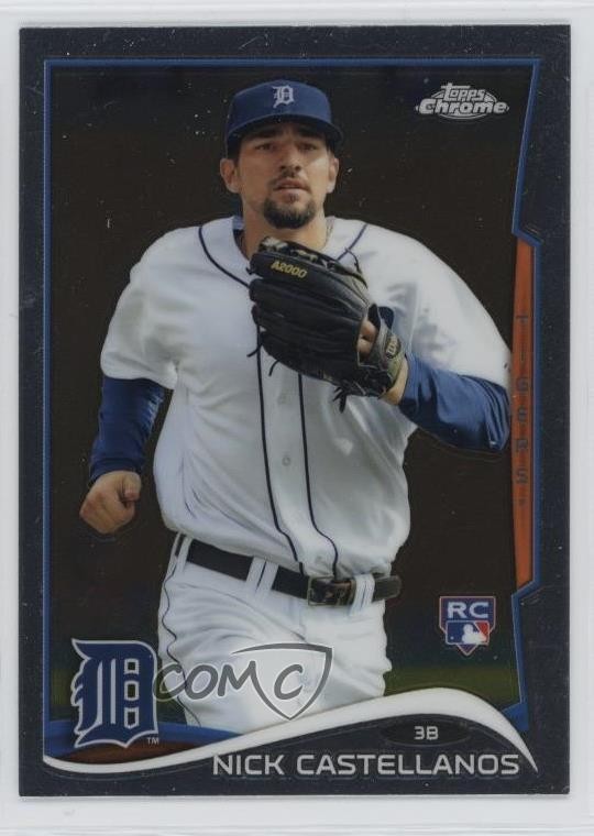 2014 Topps Chrome Nick Castellanos #4 1q8g
