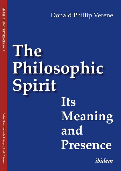 The Philosophic Spirit Donald Phillip Verene-image