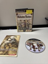 Suikoden Tactics (Sony PlayStation 2, 2005) Complete CIB w/ Manual No Soundtrack