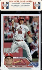2023 Topps #13 Giovanny Gallegos Rainbow Foil St. Louis Cardinals