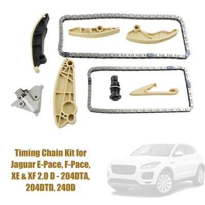 Timing Chain Kit für Jaguar E-Pace F-Pace XE & XF 2.0 D - 204DTA 204DTD 240D