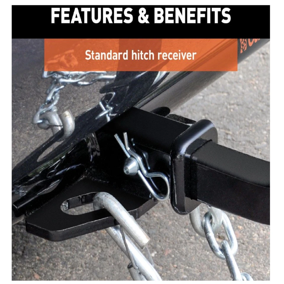 Curt Class 1 Trailer Hitch 11256 for Nissan Versa SEDAN — 第 3/4 张图片