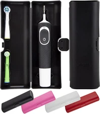 Electric Toothbrush Travel Case Compatible with Oral-B - Travel Toothbrush Case