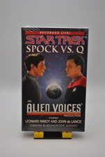 Spock Vs. Q Alien Voices Production Star Trek Audio Book on Cassette New/Seal