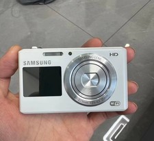 Samsung DV150F Digital Camera 16.2MP 5x zoom Dual LCD Screen English White
