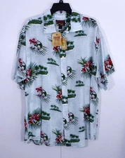 NWT Daniel Cremieux Shirt Men XXL Tropical Hawaii Vacation Casual
