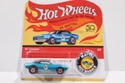 2018 Hot Wheels 67 Camaro 50th Anniversary Redline With Button Unpunched Card