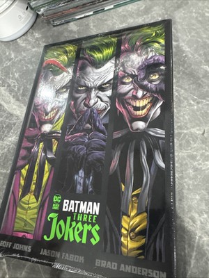 NEW Batman Three Jokers hardcover, Geoff Johns, Jason Fabok, DC Black Label