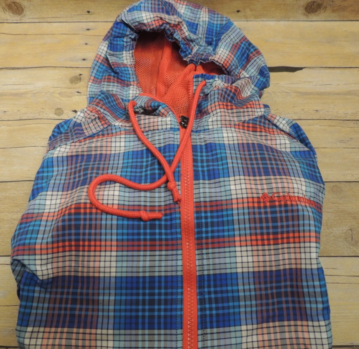 Columbia Plaid Windbreaker Coats, Jackets & Vests for Women for