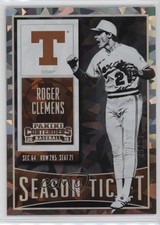 2015 Panini Contenders Season Ticket Cracked Ice 6/23 Roger Clemens #84 6ns