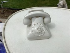 Jonathan Adler Porcelain Rotary Telephone Smart Phone Holder Stand Dock