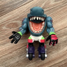Vintage Mattel 1995 Street Sharks Moto Streex Action Figure