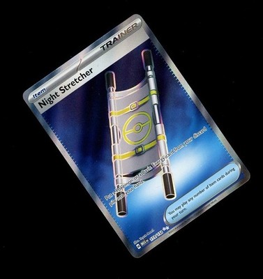 2025 Pokemon MEGA EVOLUTION NIGHT STRETCHER TRAINER FULL ART HOLO 173/132 MINT! 
