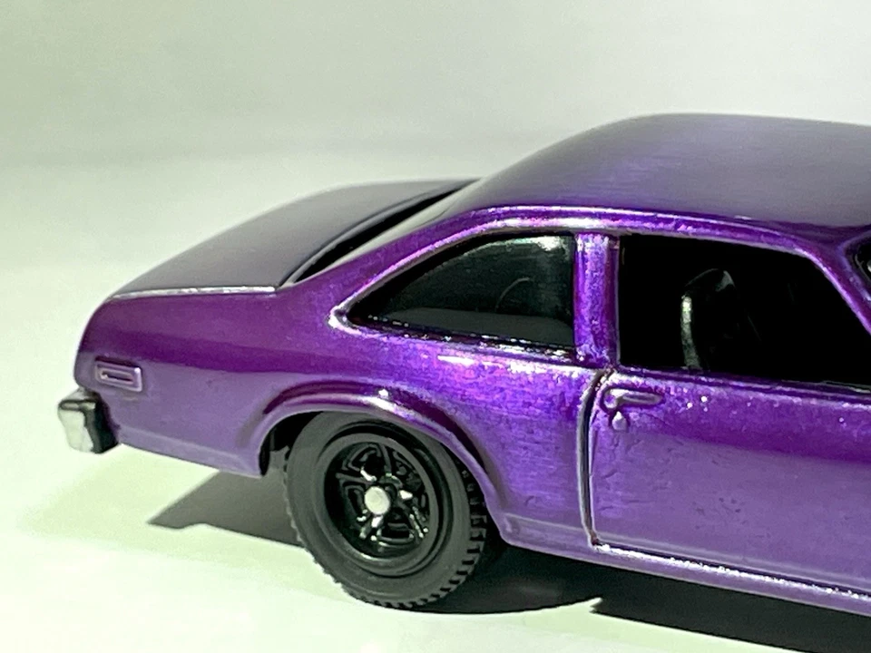 Chevy Nova 1979 Matchbox Spectraflame púrpura hecho a medida 😈😈😈 coche duro Foto 3 de 4
