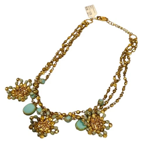 HSN Seasonal Whispers Statement Necklace Dangle Crystal - MSRP $195 - NOS - product listing photo