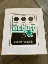 Electro Harmonix Big Muff Pi Tone wicker EMPTY RETAIL BOX with Manual/Warranty