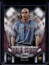 2023-24 Topps Stadium Club Chrome UEFA Ronaldo Main Stage #MS-RON Barcelona