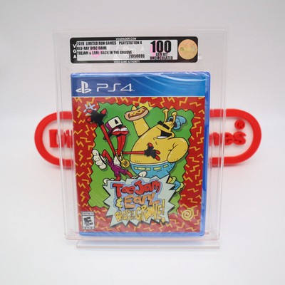 PS4 TOEJAM & EARL: BACK IN THE GROOVE - GRADED VGA 100 GEM MINT UNCIR. Sealed!