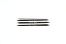 Lantern Moon 8" Ebony Double Point Knitting Needles Set of 5 7 US 4.5mm