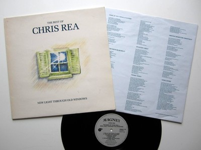CHRIS REA Best Of New Light Through Old Windows LP ''On the Beach'' Soft Rock