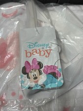 Disney Baby Minnie Mouse Soft  Cuddly Plush Blanket   30" x 40"   NWT