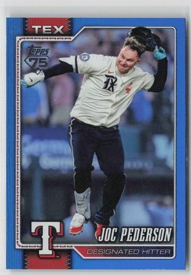2026 Topps Series 2 Joc Pederson #592 Baseball Card Texas Rangers 049/150 SP