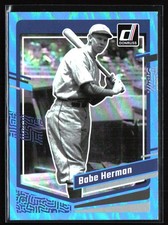 2023 Donruss #170 Babe Herman Holo Blue