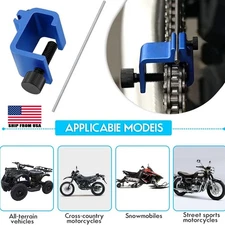 Motorcycle Sprocket Chain Quick & Accurate Adjustment Tool ATV Dirt Bike Scooter