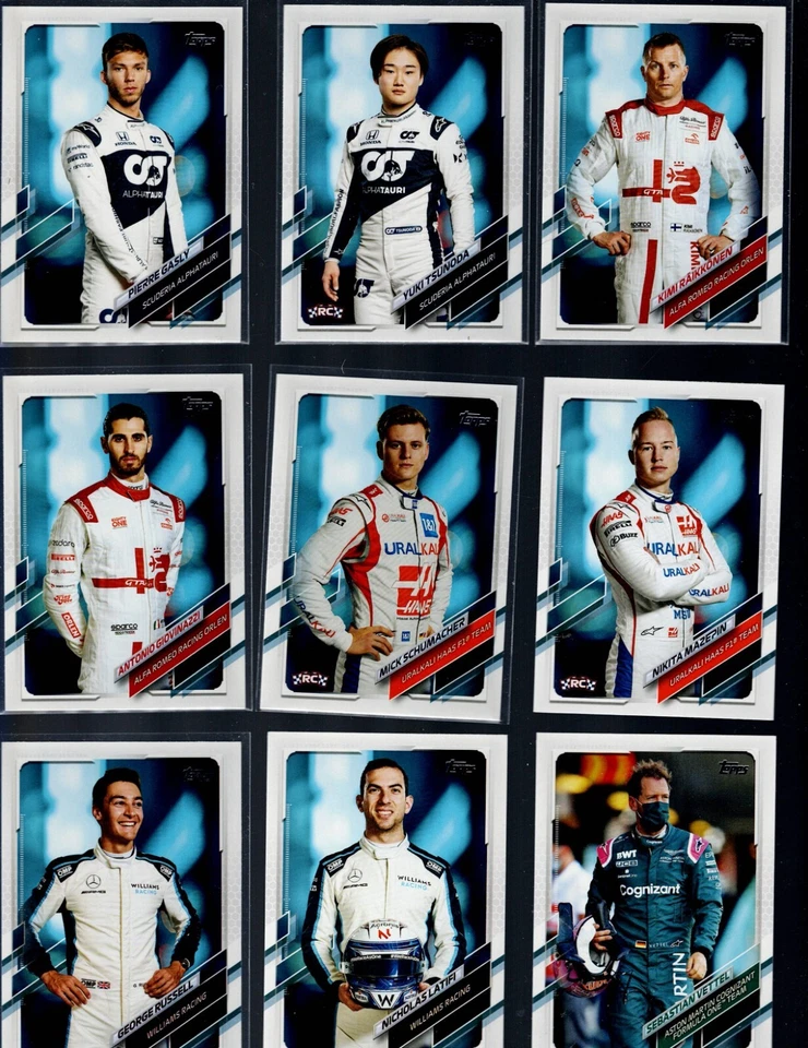 2021 TOPPS  FORMULA 1 COMPLETE YOUR SET U PICK BUY MORE SAVE MORE - Image 2 of 4