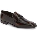 100% AUTHENTIC NEW MEN PRADA BROWN PENNY LOAFERS/DRIVERS UK 9/US 10 — photo 1