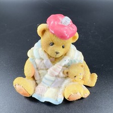 1997 Cherished Teddies Enesco Figurine Cant Bear To See You Under The Weather