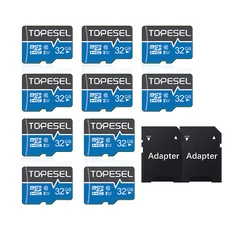 LOT Pack 32GB Ultra SDXC Memory Card Class 10 U1 TF Cards SD Cards Memory Card