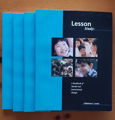 Lesson Study : Handbook Teacher-Led Instructional Change Paperback Set Of 4 New