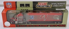 LIMITED EDITION TEAM COLLECTIBLE NFL SEMI TRUCK DIECAST- TAMPA BAY BUCCANEERS #2