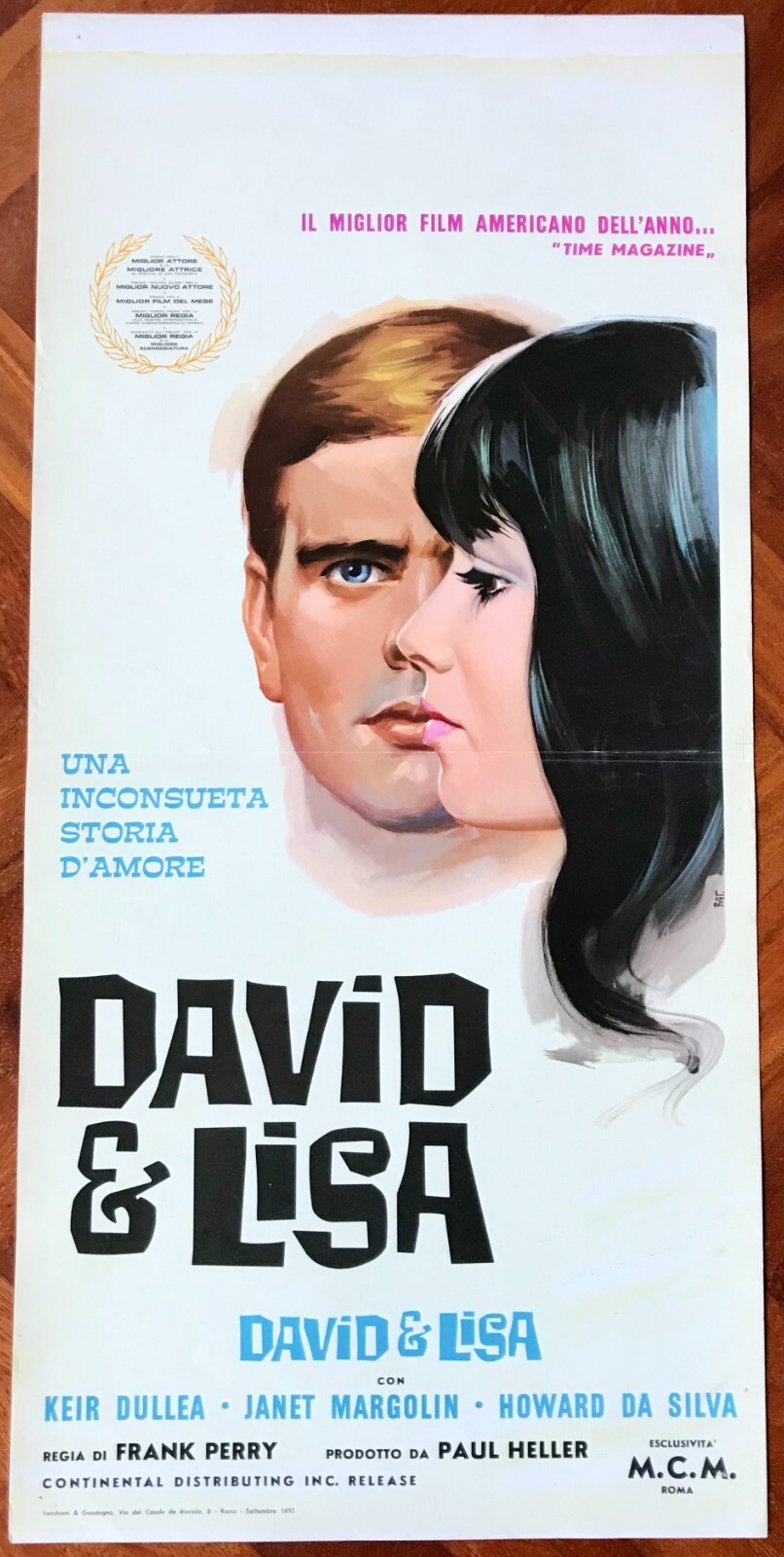 Locandina di David e Lisa (1962)