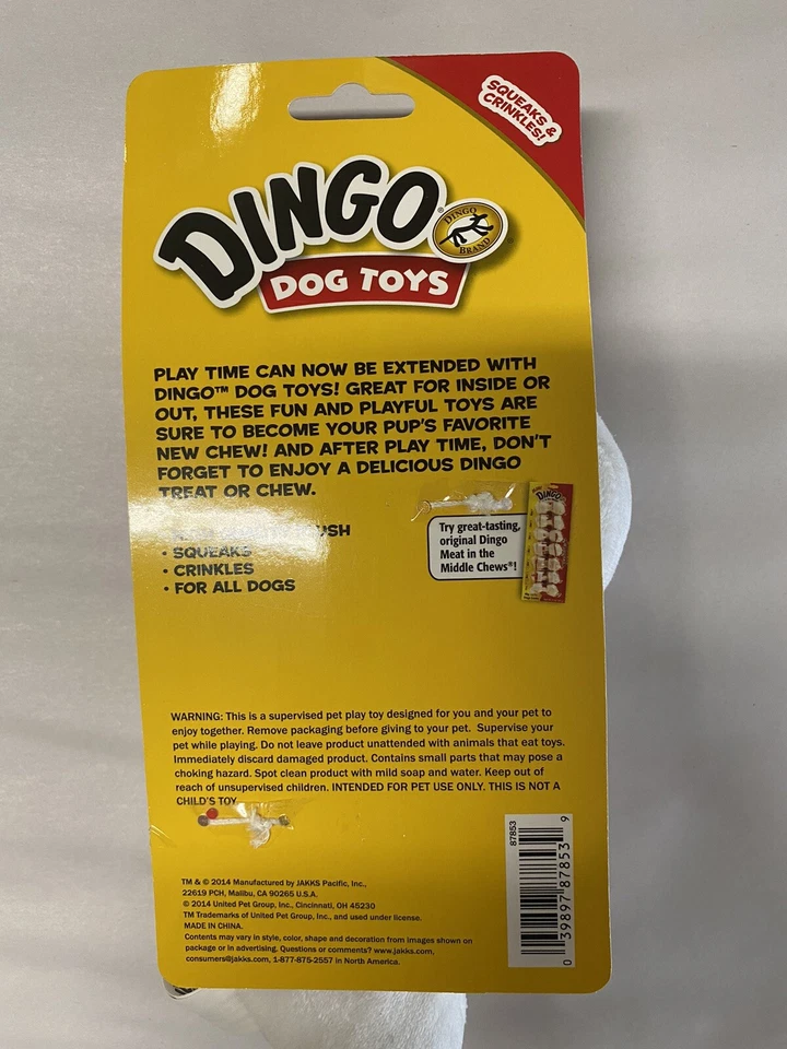 Filete de juguete de peluche Dingo para perro Foto 2 de 2