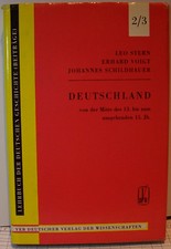 DDR/NVA Bibliothek – Deutschland 2/3  Von der Mitte des 13. Bis zum ausg. 15.Jh