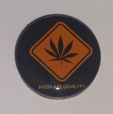 Hanfpflanze High Air Quality 2,5 cm Magnet Pin NEU (M150)