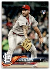 2018 Topps Ryan Sherriff Rookie St. Louis Cardinals #698