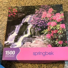Springbok Puzzle 1500 Pieces Blooming Waters