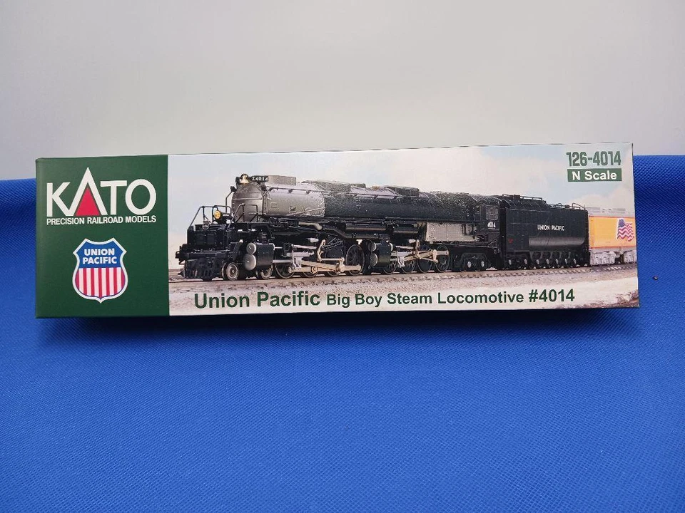 KATO N Gauge 126-4014 Union Pacific Railroad Big Boy #4014 Locomotive Model - image 3 of 4