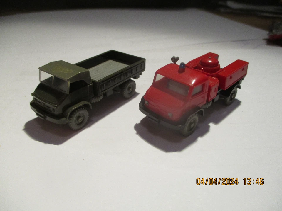 RE-WIKING - UNIMOG S X2 - PULVERLOSCHFZ, + PRITSCHENWAGEN (IST) - Immagine 2 di 4