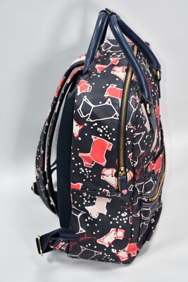 Radley London Folk Dog Scottie Dog Backpack Nylon Zip Top  display picture 1