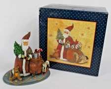 Susan Winget Classic Collectible Santa’s Toy Pack V  2001 Christmas 1st. Edition