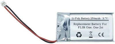 250mAh 3.7V Replacement Battery For FLIR One, One 2st, SDL352054