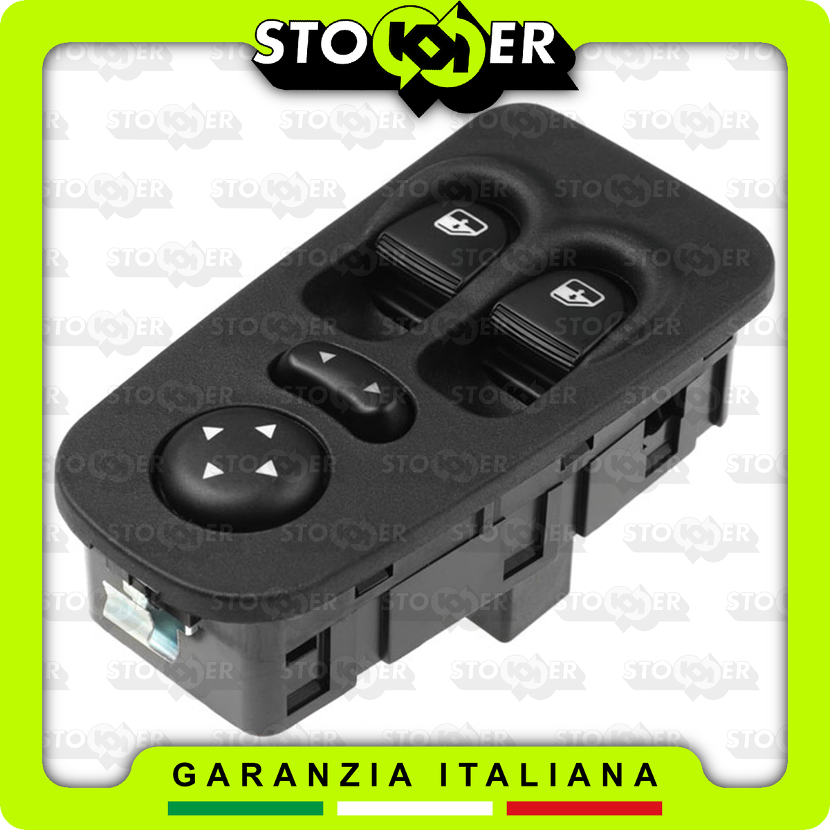 Pulsantiera Alzacristalli Lancia Ypsilon 2003-2011 Compatibile 1.2 1.3 1.4, Ricambio Originale 735360605