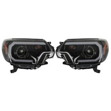 Lablt Headlights For 2012-2015 Toyota Tacoma Halogen Wled Drl Leftright Side Lablt Headlights For 2012-2015 Toyota Tacoma Halogen Wled Drl Leftright Side