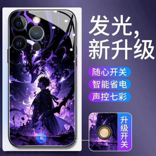Induction Cool LED Light up Glass Phone Case Cover for iPhone 13 14 15 16Pro Max - Picture 7 of 15