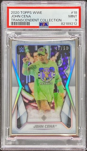Topps Transcendent WWE 2020 base #/50 (elige tu tarjeta y grado) PSA BGS ROCK HOGAN - Imagen 25 de 38